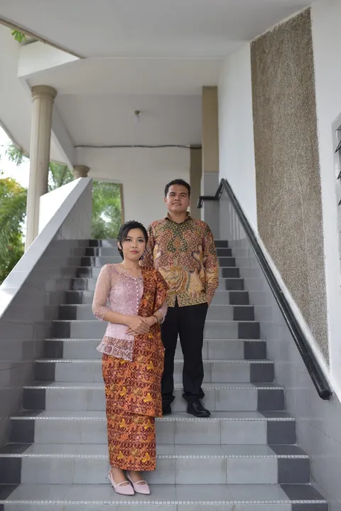 Foto sampul undangan Shinta & Eko
