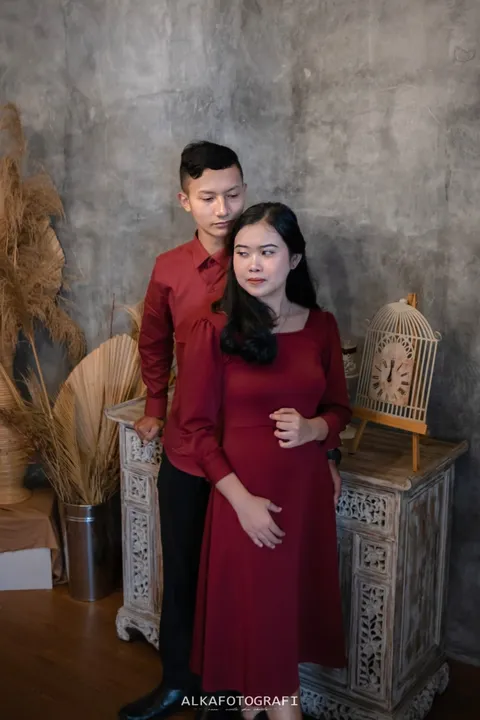Foto sampul undangan Alwan & Desy