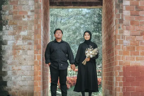 Foto sampul undangan Wahyu & Aulya