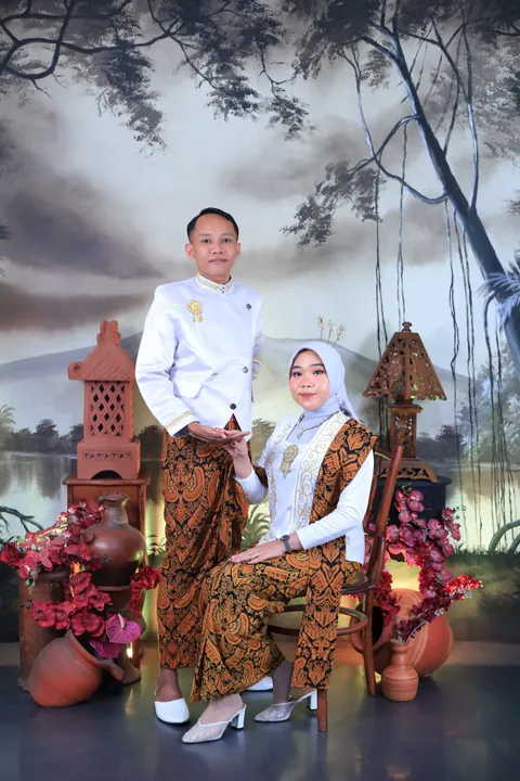 Foto sampul undangan Isman & Rima