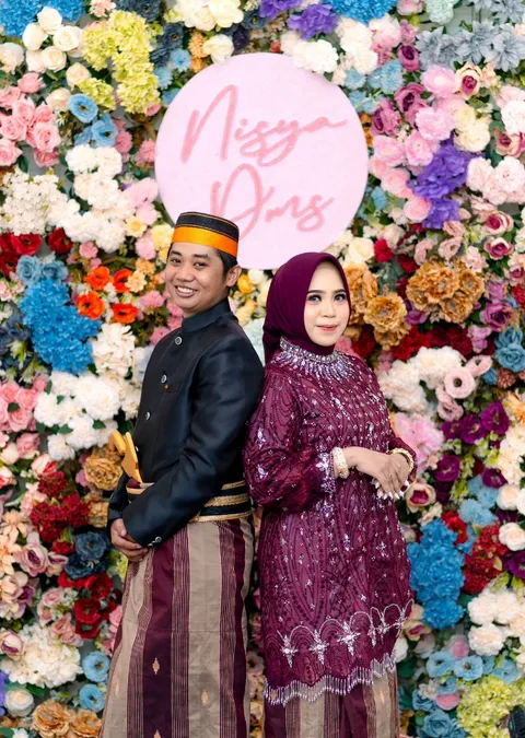 Foto sampul undangan Andry & Nisya