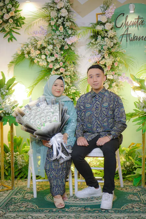 Foto sampul undangan Chenta & Awani
