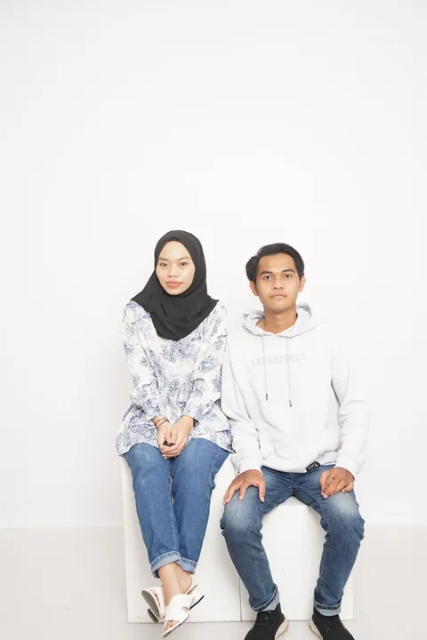 Foto sampul undangan Saipul & Sari