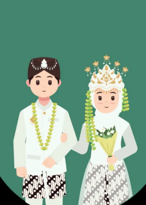 Foto sampul undangan Eko & Aida