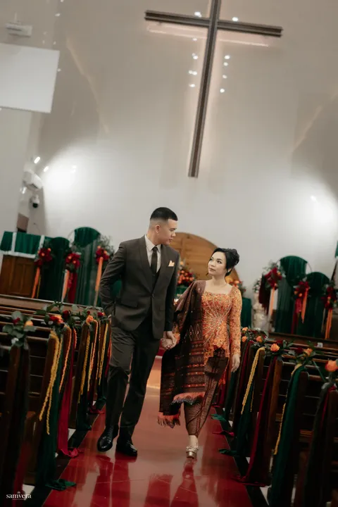 Foto sampul undangan Hanna & Yosua