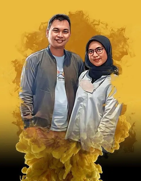 Foto sampul undangan Ade & Fitri