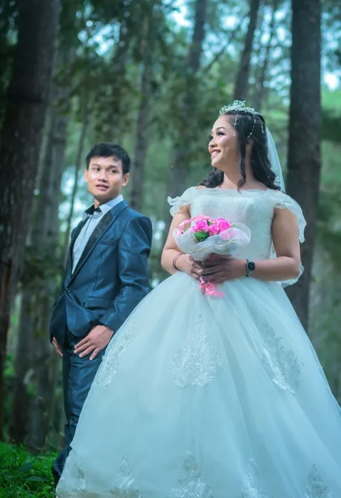 Foto sampul undangan Robin & Ivon