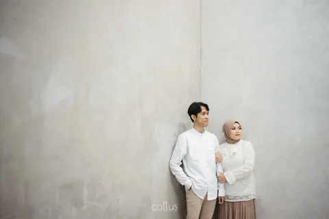 Foto sampul undangan Fajar & Lisna
