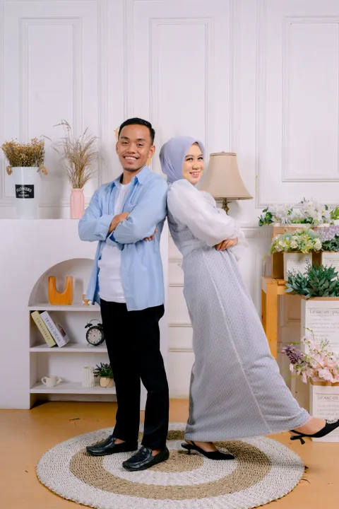 Foto sampul undangan Hasrul & Bia