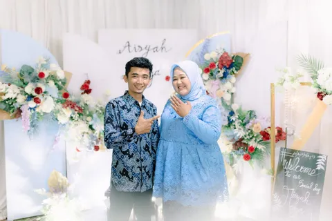 Foto sampul undangan Angga & Aisyah
