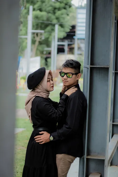Foto sampul undangan Dara & Pris
