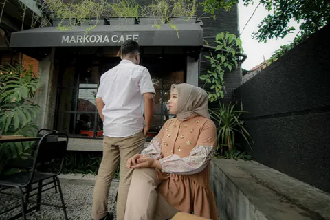 Foto sampul undangan Andre & Anin