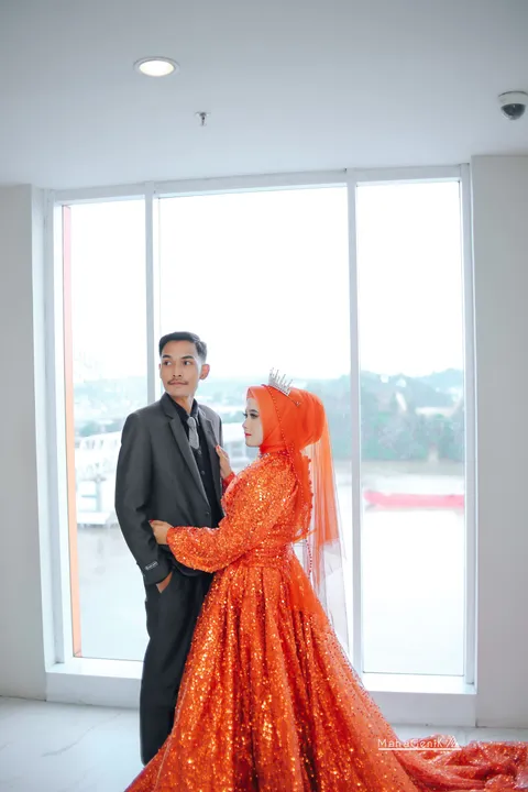 Foto sampul undangan Nadila & Alfi
