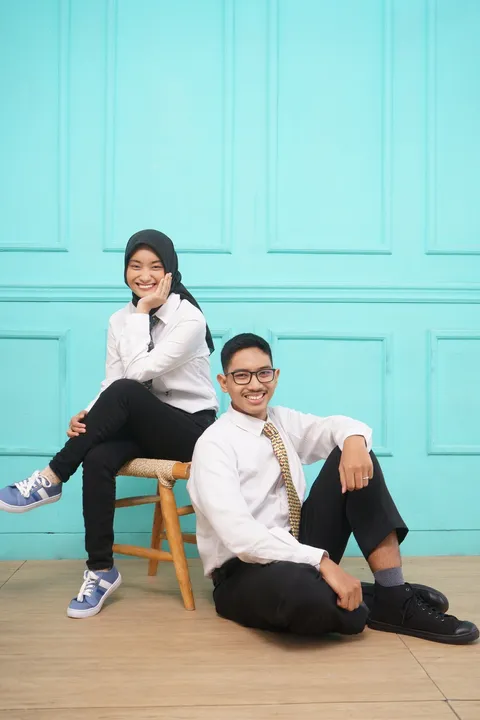 Foto sampul undangan Rizki & Tiara