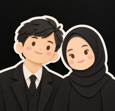 Foto sampul undangan Eva & Tyan