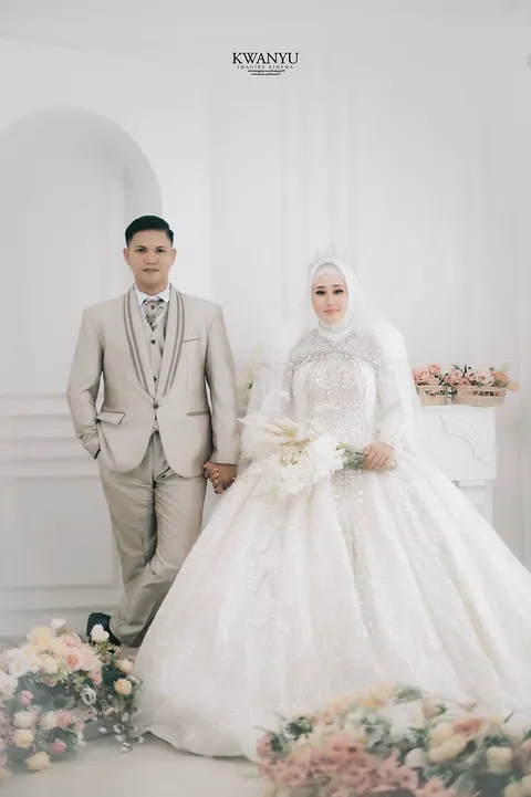 Foto sampul undangan Nisa & Rizky