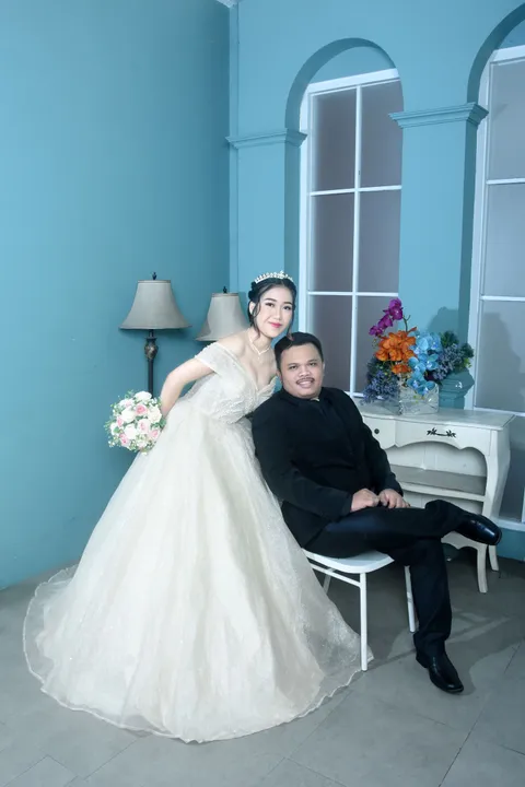 Foto sampul undangan Denny Andico Simbolon & Alin Nopianti