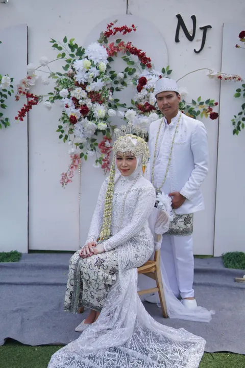 Foto sampul undangan Bila & Jovan