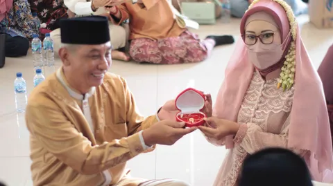 Foto sampul undangan Vitri & Taufik