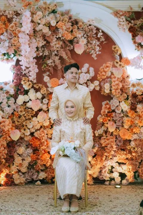 Foto sampul undangan Imam & Nisa