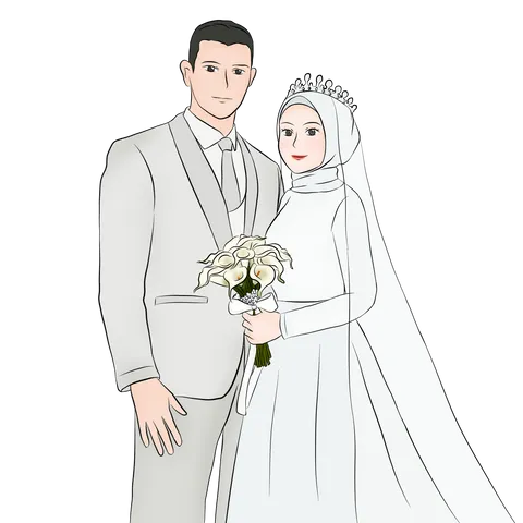 Foto sampul undangan Ziza & Yasser