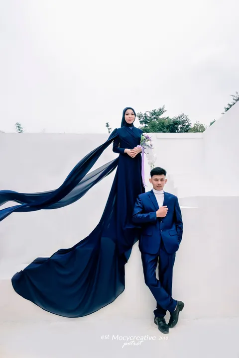 Foto sampul undangan Deahadi & Wiwit