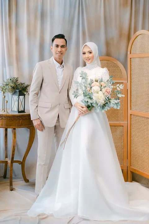 Foto sampul undangan Anto & Santi
