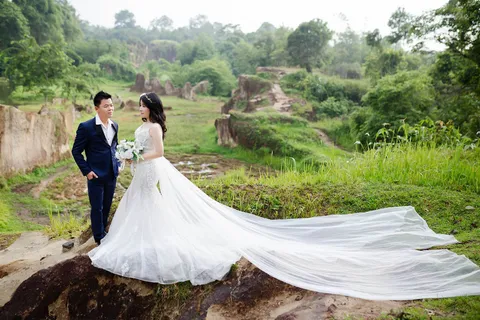 Foto sampul undangan Roselina & Heriyanto