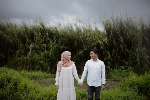 Foto sampul undangan Nurdin & Ica
