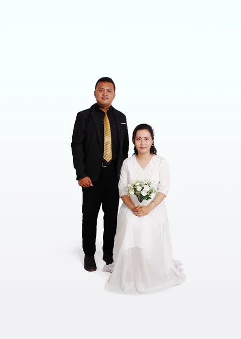 Foto sampul undangan Dika & Vinka